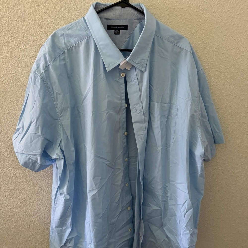 Men's Tommy Hilfiger 3xl Light Blue Shirt